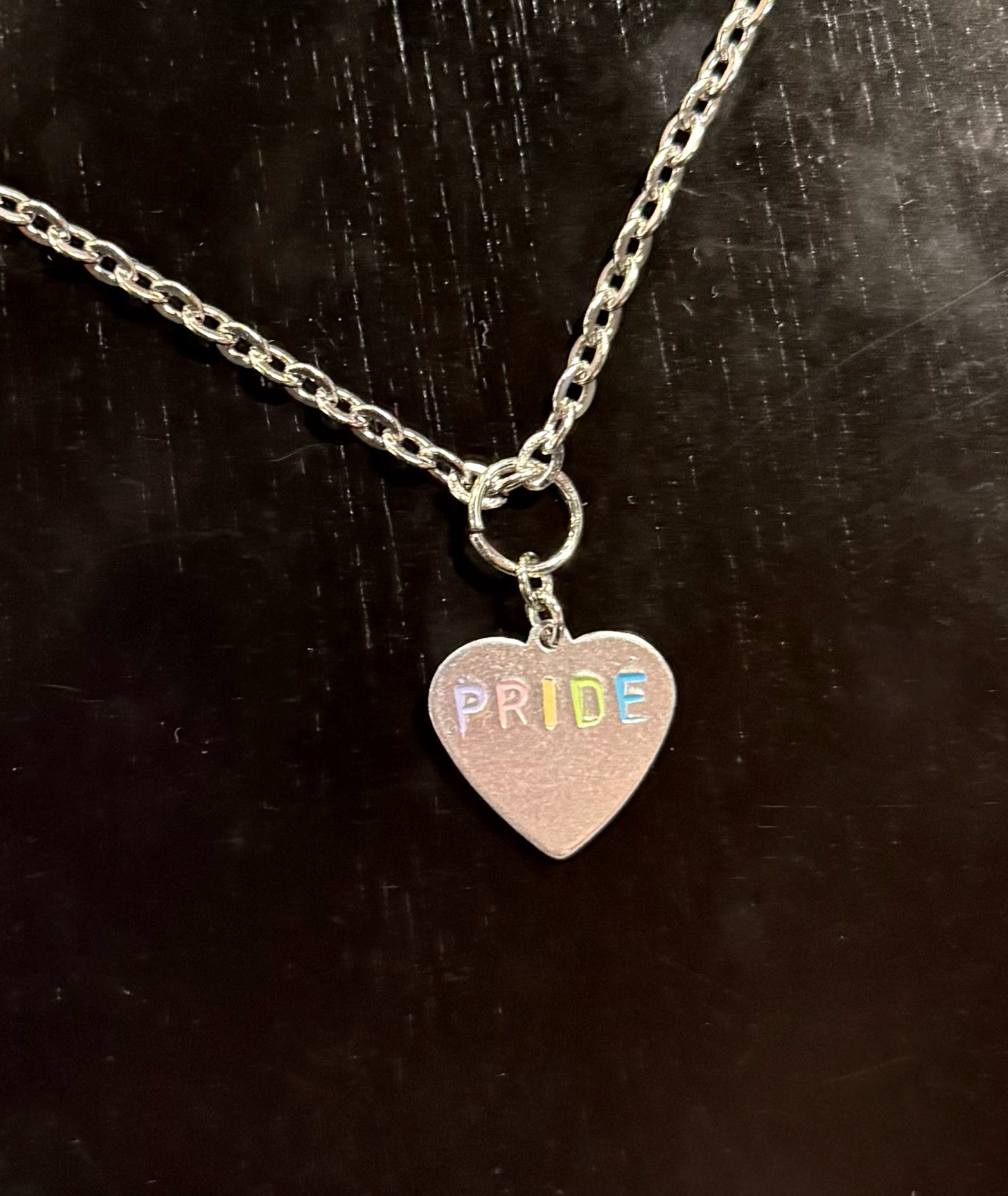 Pride LGBTQIA+ Heart Necklace