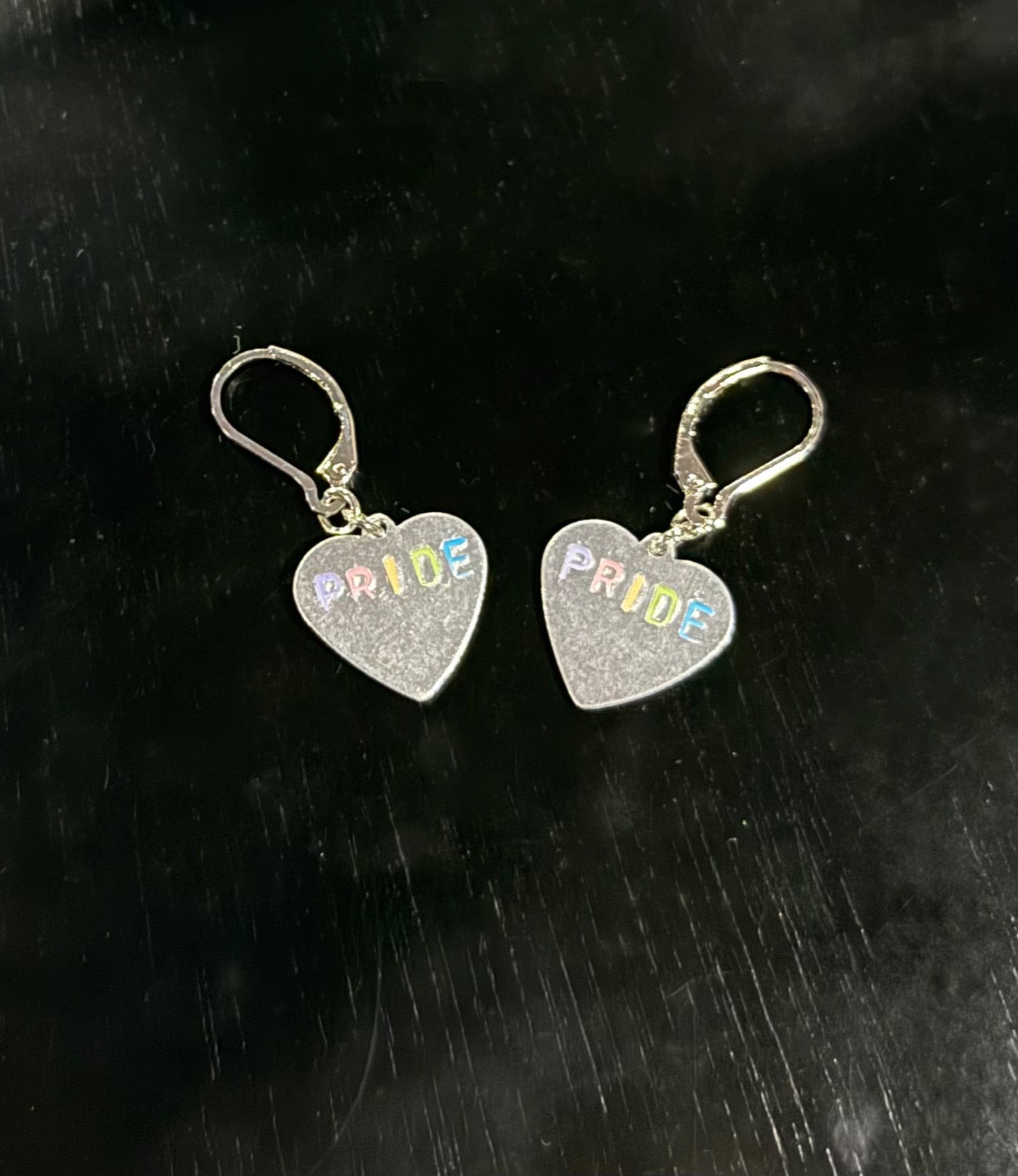 Pride LGBTQIA+ Heart Earrings