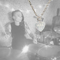 Hold On Cassie Heart Necklace