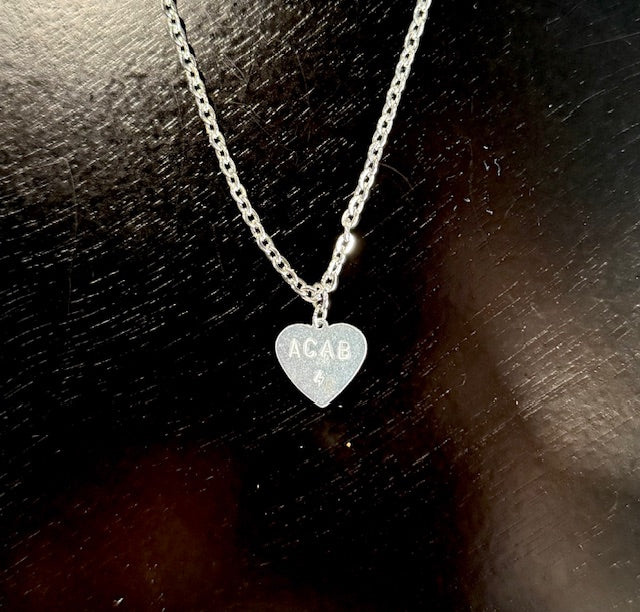 ACAB Heart Necklace
