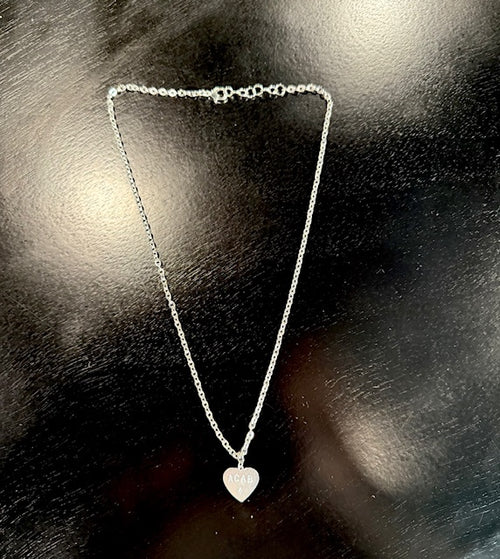 ACAB Heart Necklace
