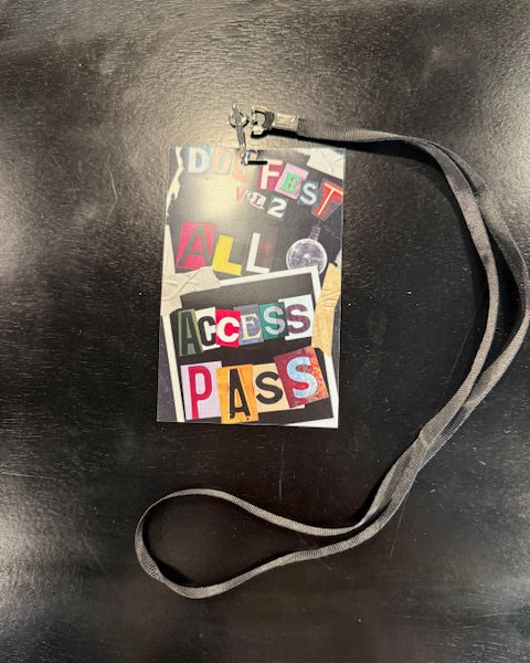 Signed 2026 Dollfest All Access Pass and Lanyard